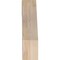 Ekena Millwork 6"W x 16"D x 24"H Westlake Rough Sawn Knee Brace, Douglas Fir BRC06X16X24WTL00RDF - alternate 4